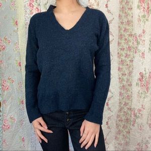 Banana Republic Navy Wool Sweater- M